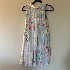 Robbie Bee Sage and Ivory Dress